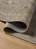 Neutral floral tufted rug for modern living room décor