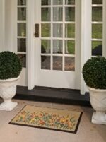 Machine washable doormat for entryway protection